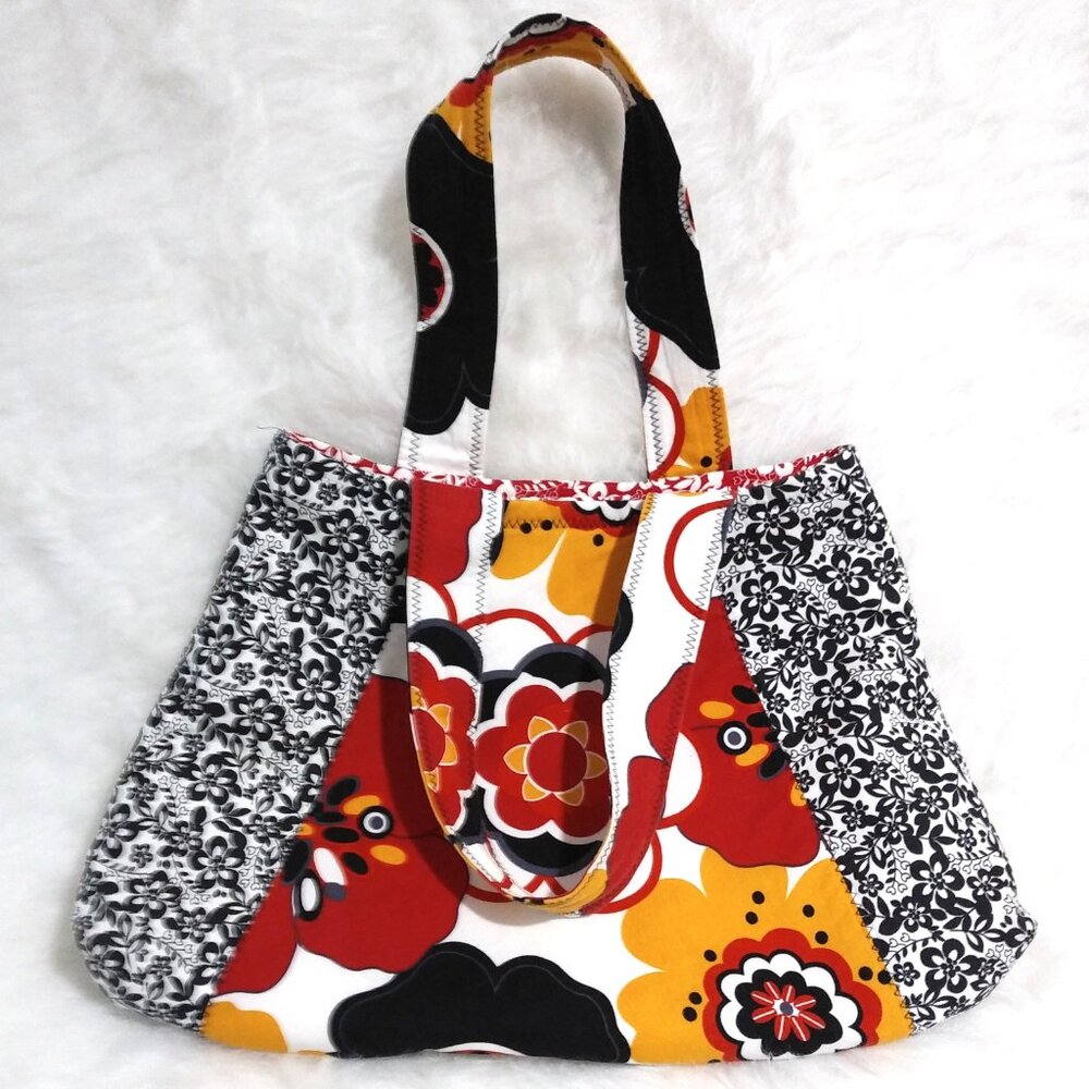 Fun and Vibrant Fabric Purse